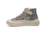 Beberlis Meisjes Sneaker Glitter - Multi - hatshoe