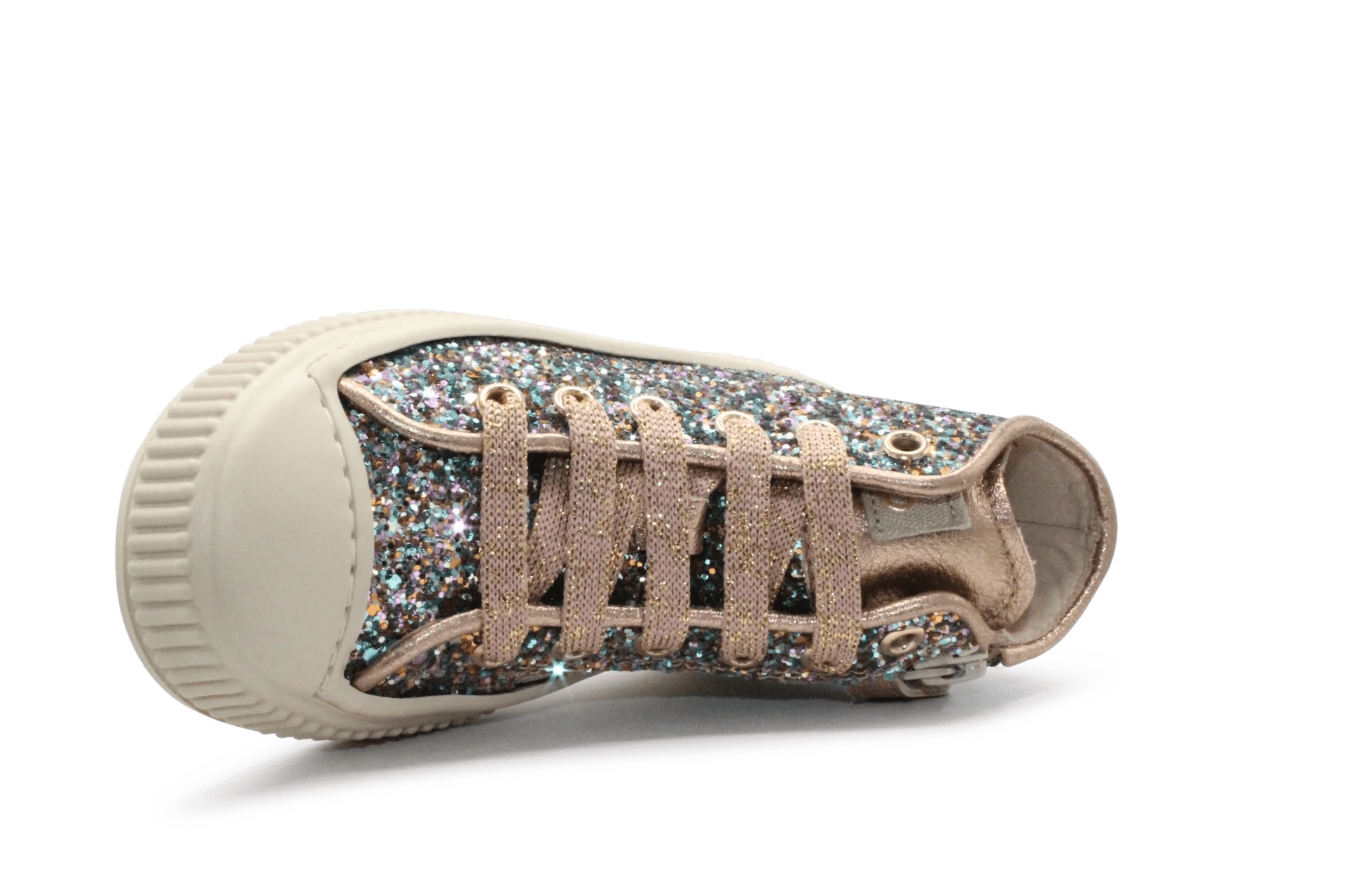 Beberlis Meisjes Sneaker Glitter - Multi