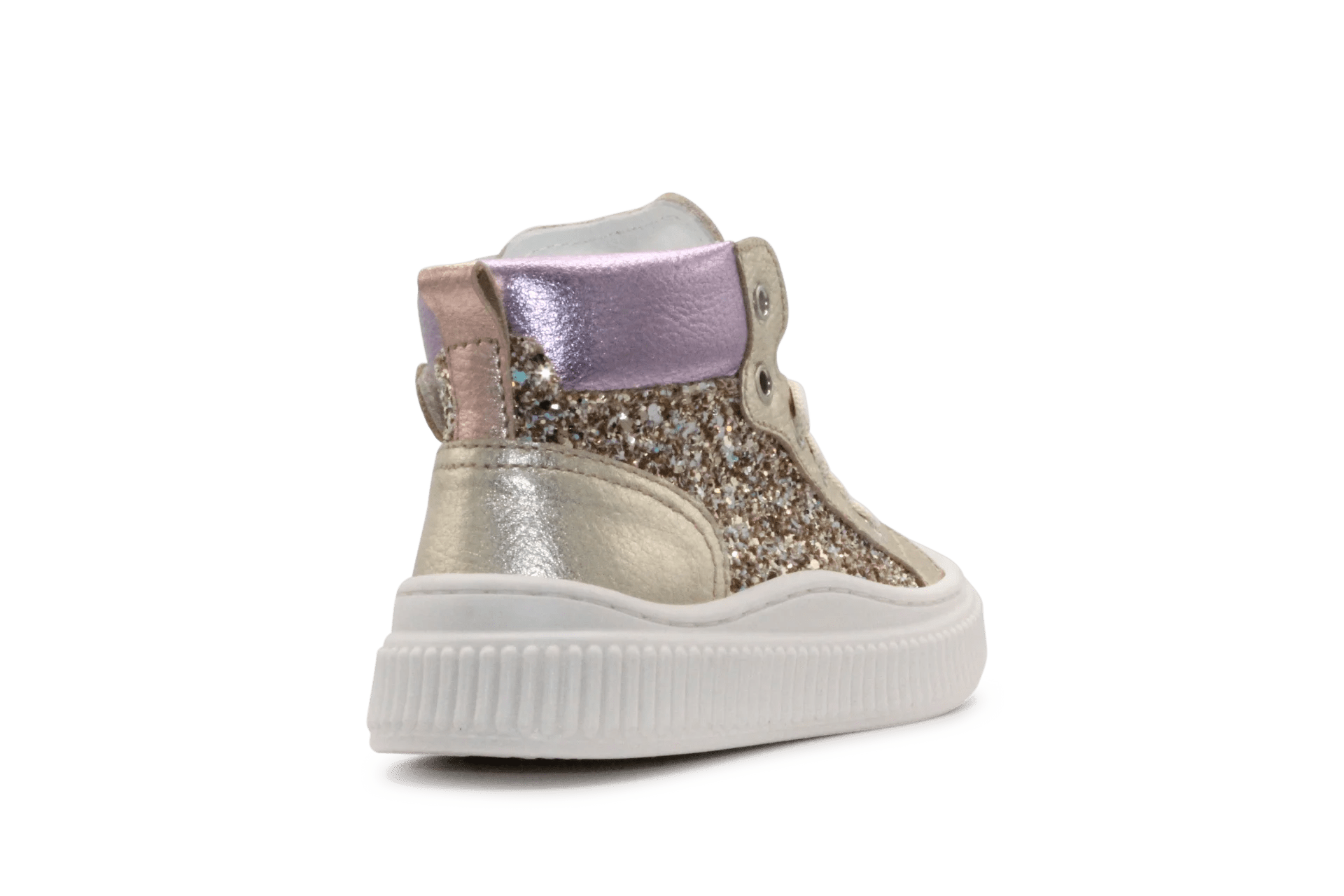 Beberlis Meisjes Sneaker Glitter - Multi - hatshoe