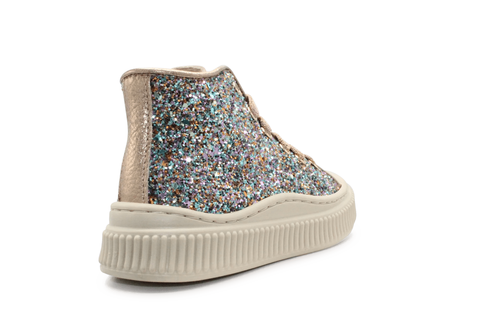 Beberlis Meisjes Sneaker Glitter - Multi