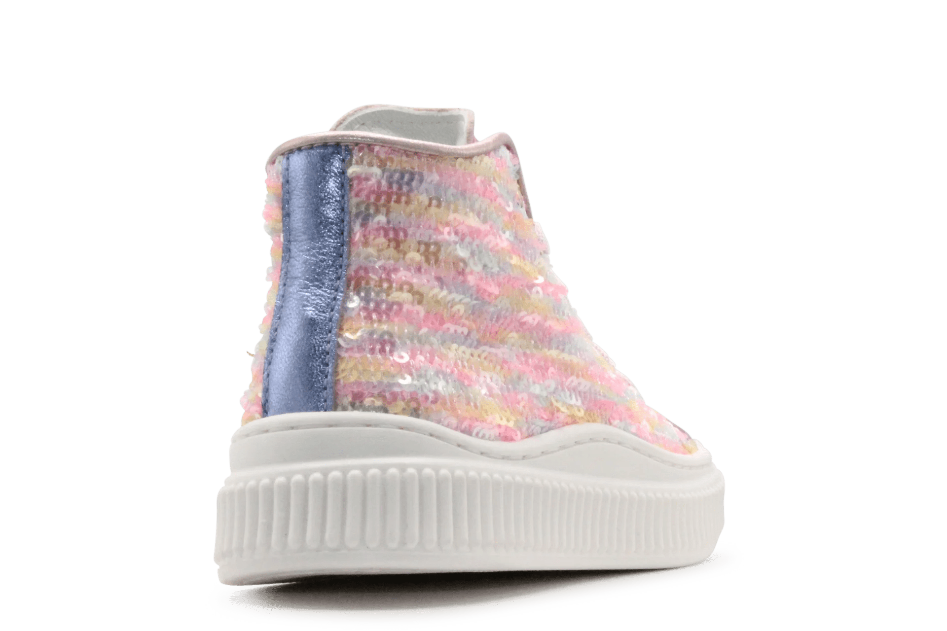 Beberlis Meisjes Sneaker Glitter - Roze