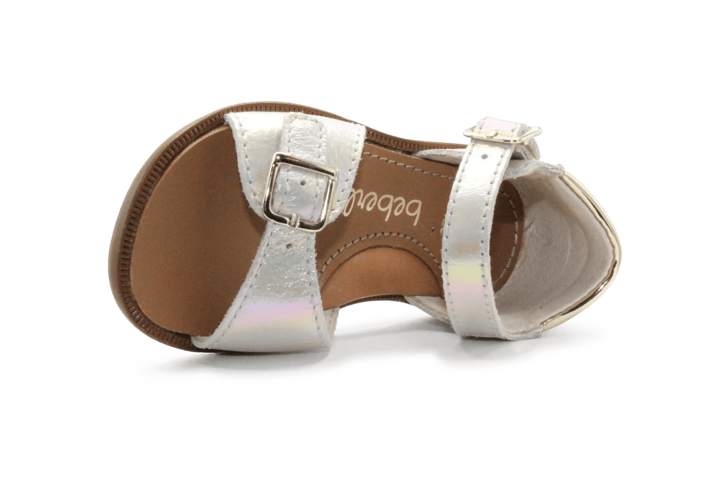 Beberlis Sandaal 25143 - Champagne - hatshoe