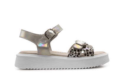 Beberlis Sandaal Meisjes 24447 - Opaal panter - hatshoe