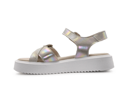 Beberlis Sandaal Meisjes 24447 - Opaal panter - hatshoe