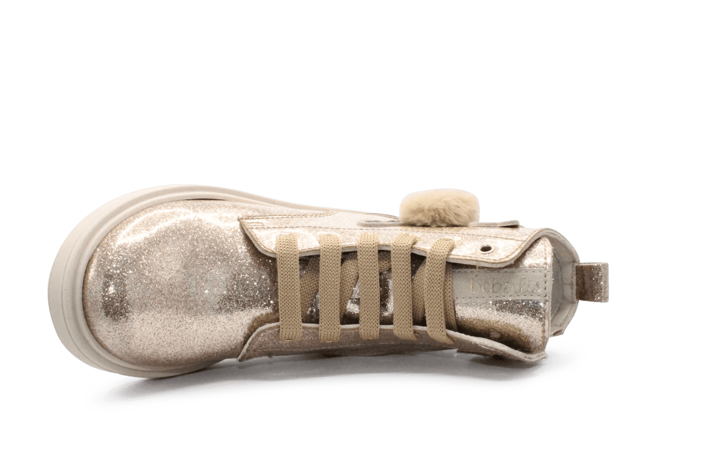 Beberlis Veterboots Poesje 24753 - Goud - hatshoe