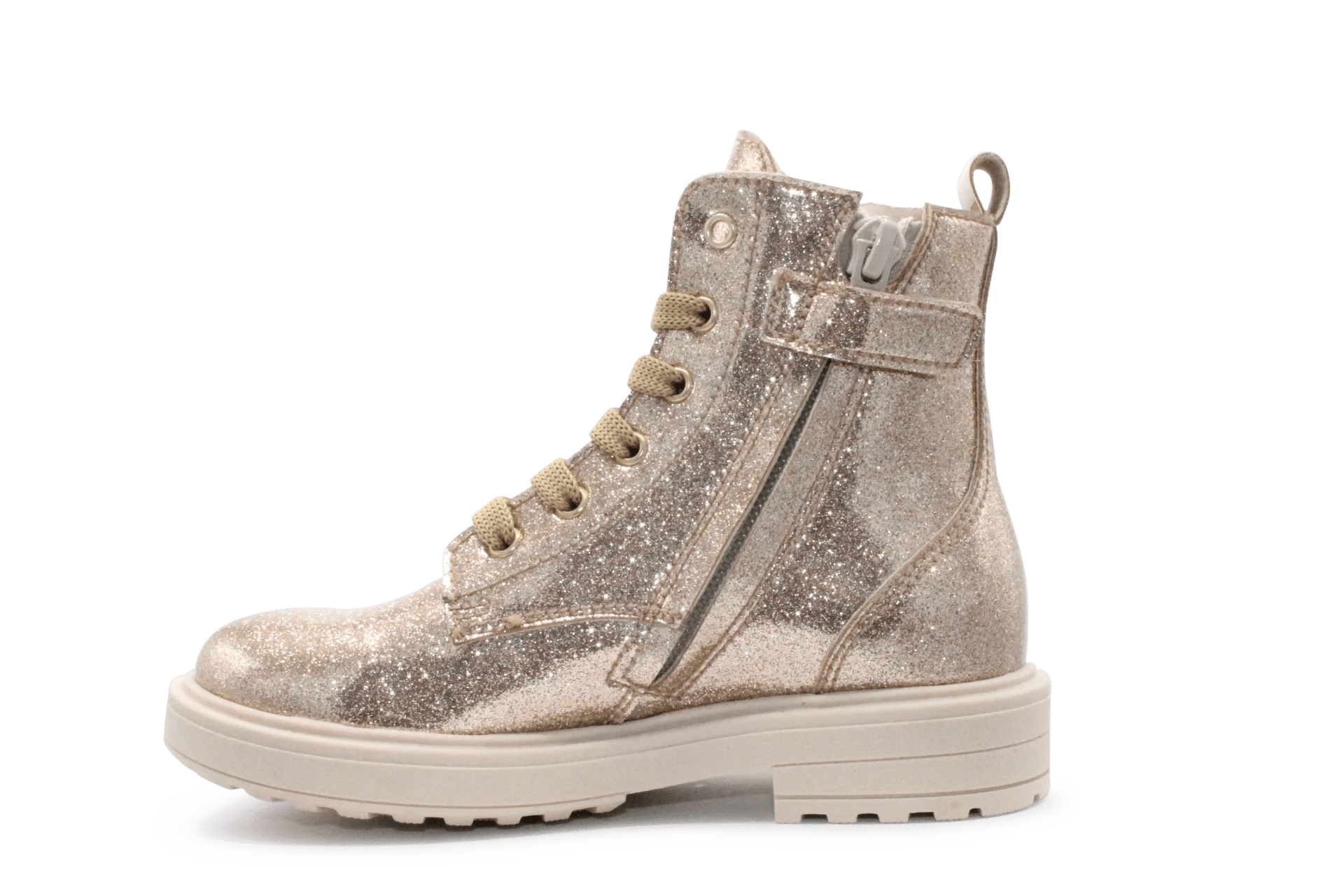 Beberlis Veterboots Poesje 24753 - Goud