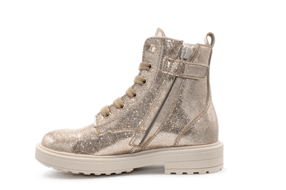 Beberlis Veterboots Poesje 24753 - Goud - hatshoe