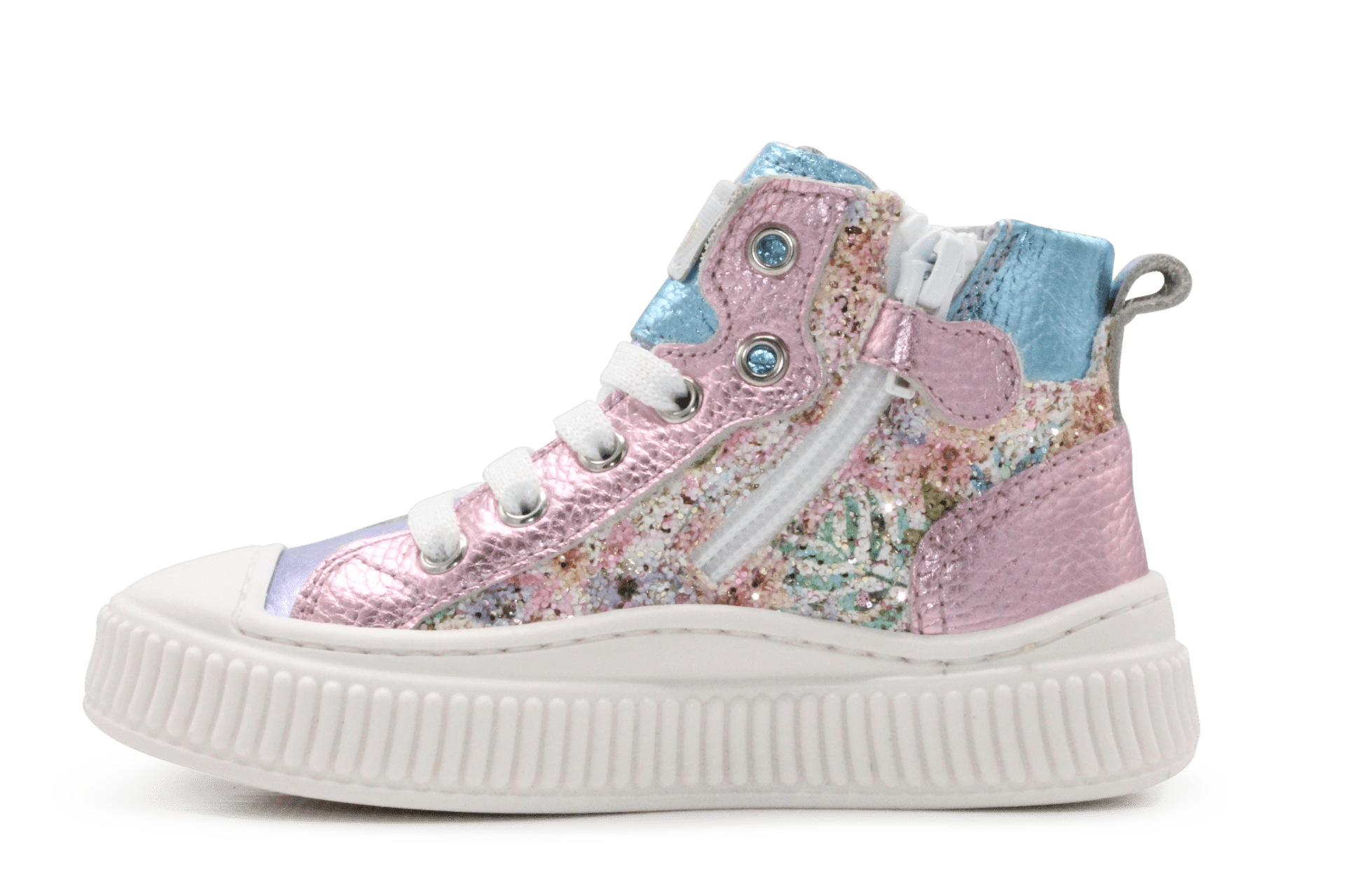 Beberlis Veterschoen 24512 - Roze