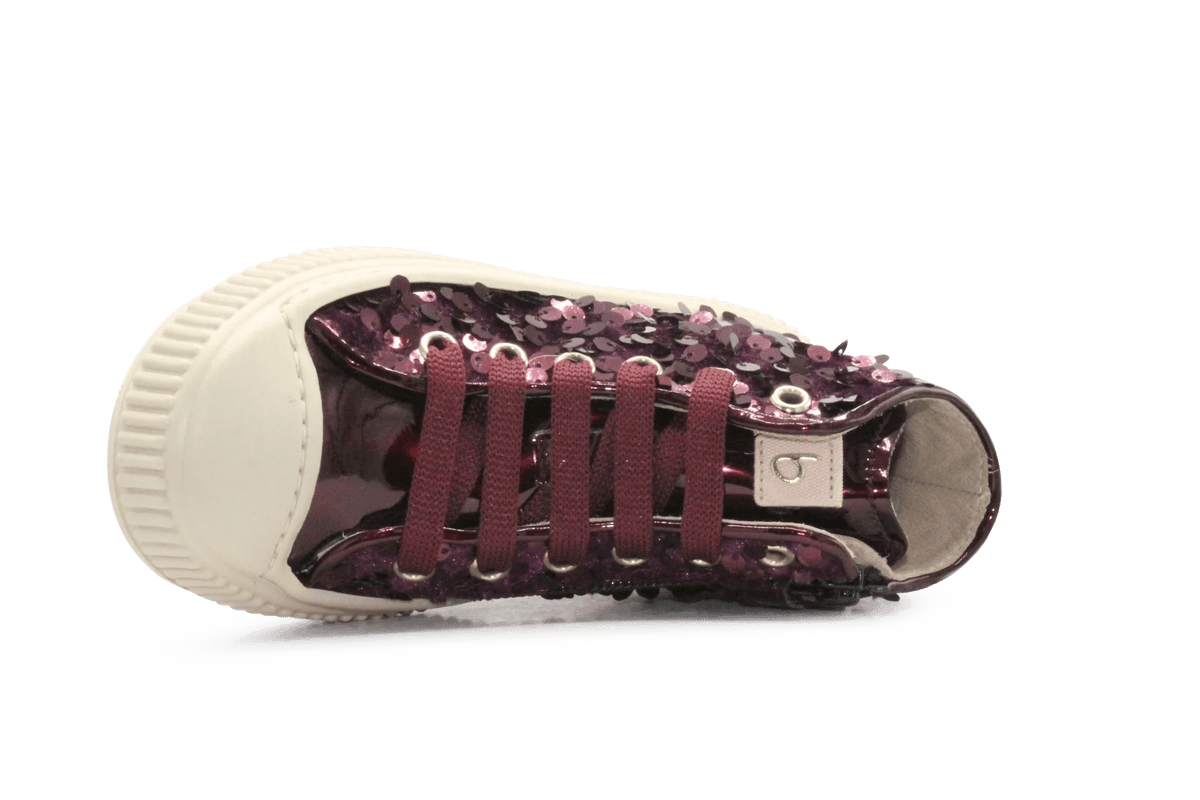 Beberlis Veterschoen 25638 - Bordeaux - hatshoe