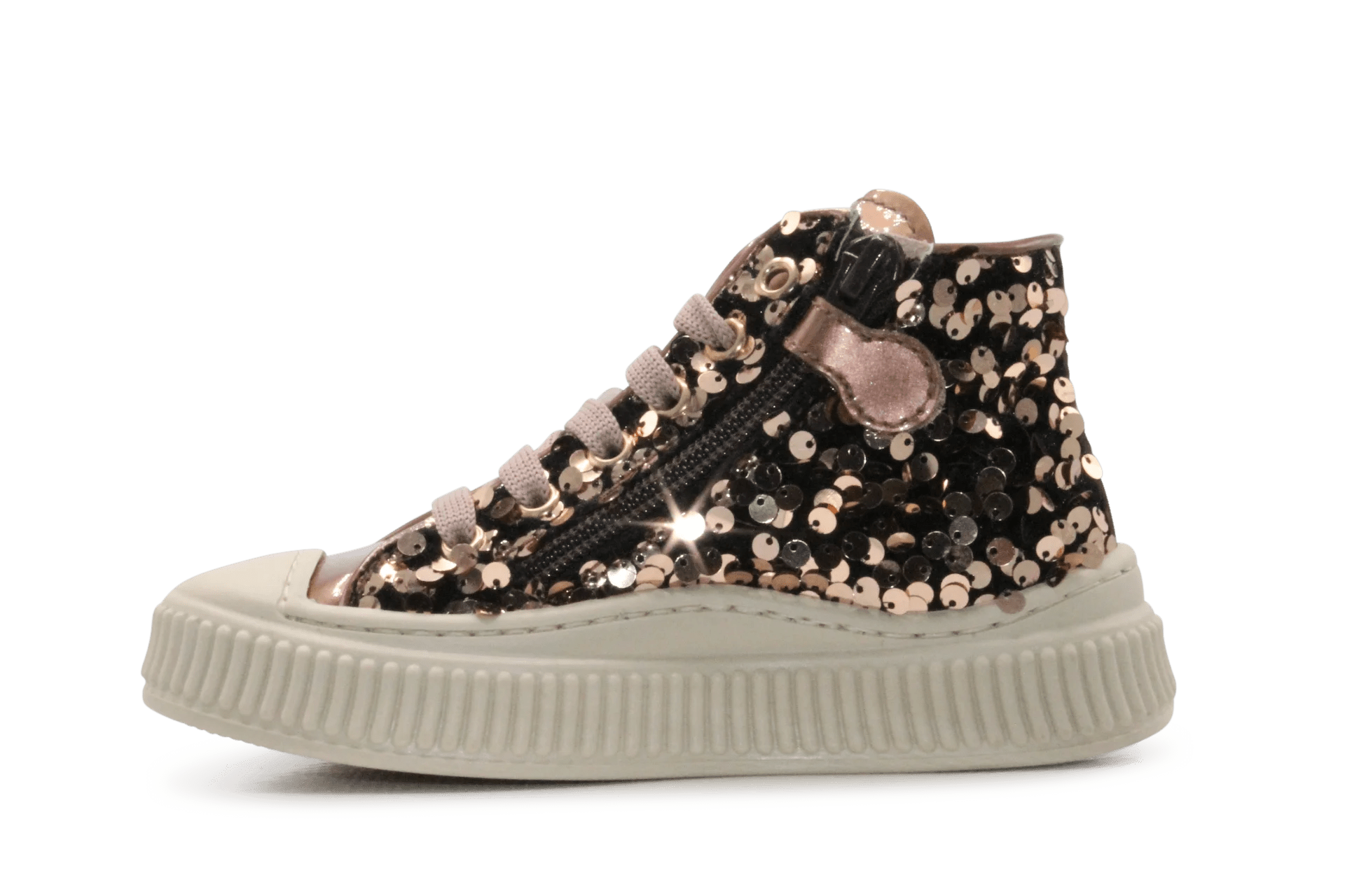 Beberlis Veterschoen  25638 - Goud