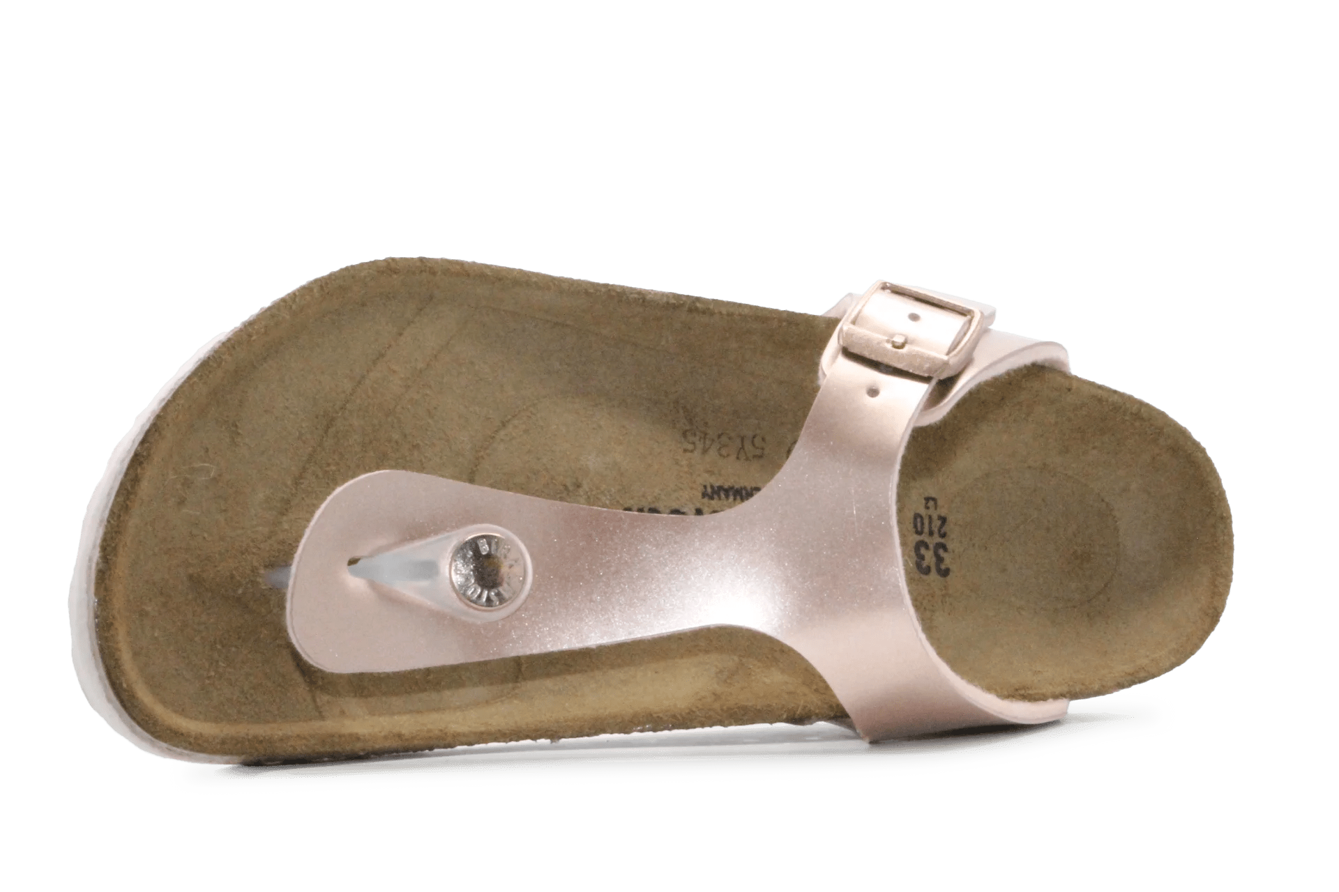 Birkenstock Gizeh Slipper - Rosegoud - hatshoe