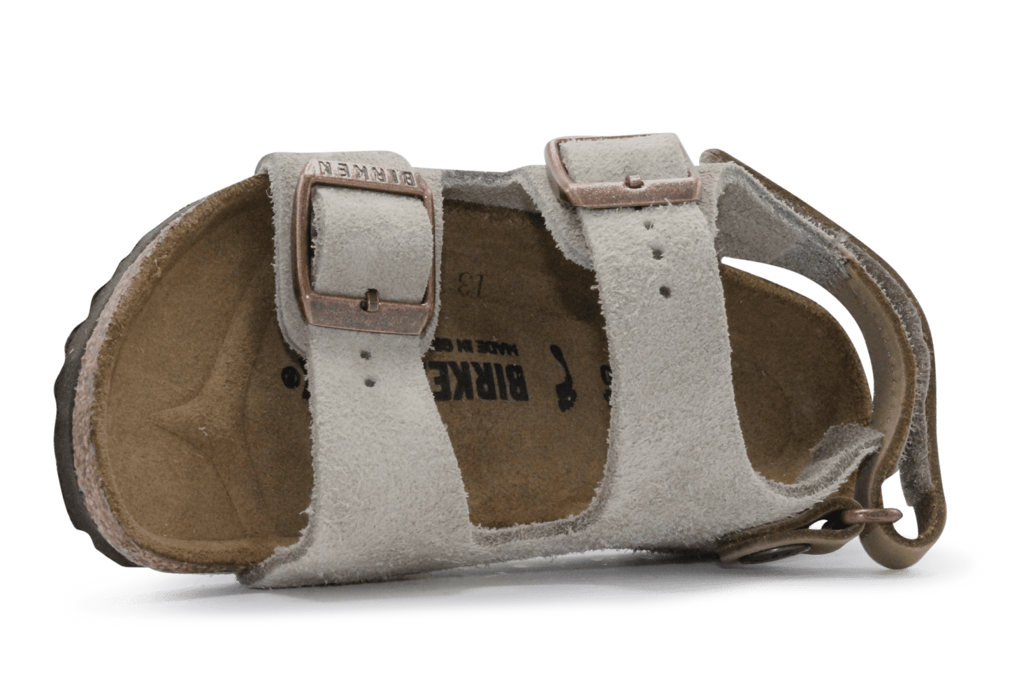 Birkenstock Sandaal Milano - Taupe - hatshoe