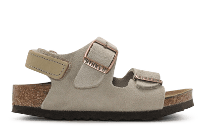 Birkenstock Sandaal Milano - Taupe - hatshoe