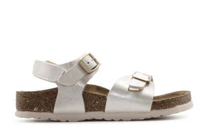 Birkenstock Sandaal Rio - Pearl White - hatshoe