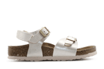 Birkenstock Sandaal Rio - Pearl White - hatshoe