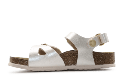 Birkenstock Sandaal Rio - Pearl White - hatshoe