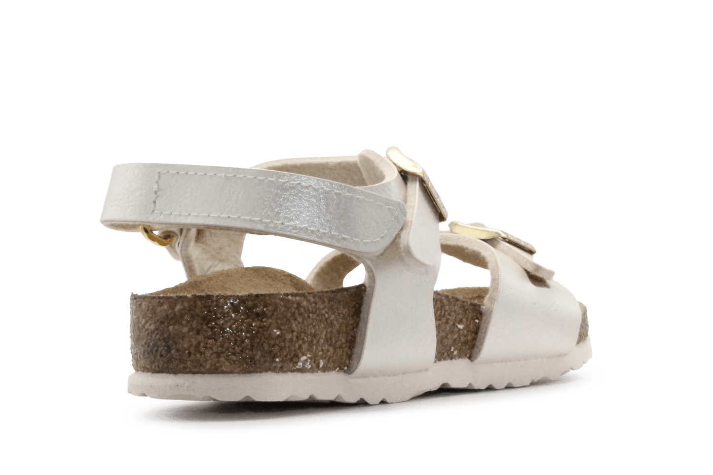 Birkenstock Sandaal Rio - Pearl White - hatshoe
