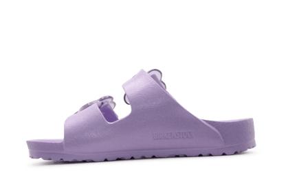 Birkenstock Slipper Arizona Flower Eva - Paars - hatshoe