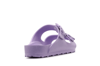 Birkenstock Slipper Arizona Flower Eva - Paars - hatshoe