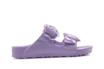 Birkenstock Slipper Arizona Flower Eva - Paars - hatshoe