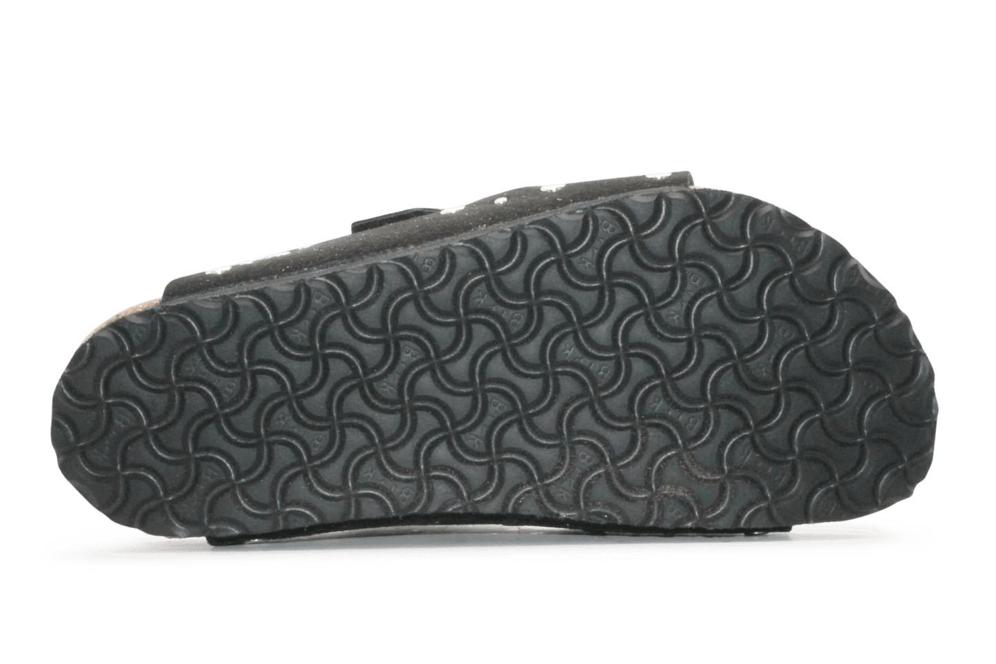 Birkenstock Slipper Arizona Rivet Border - Black - hatshoe