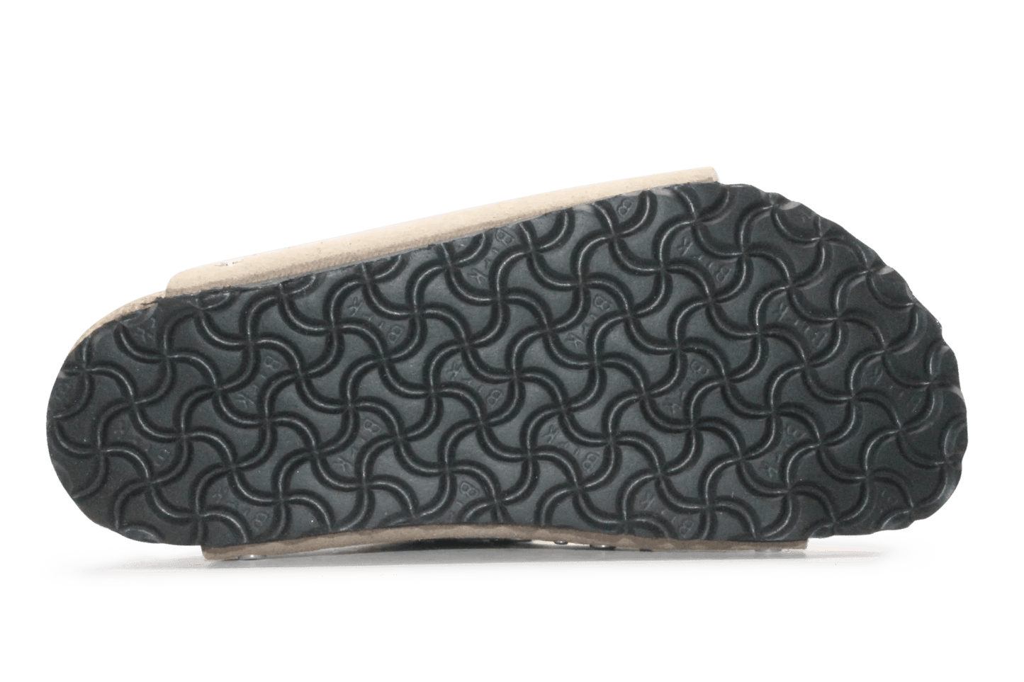 Birkenstock Slipper Arizona Rivet Border - Taupe - hatshoe