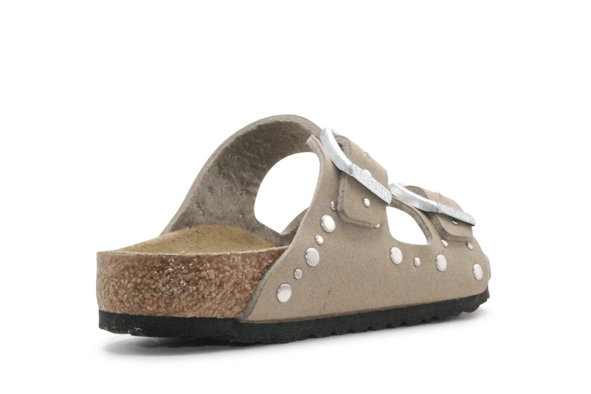 Birkenstock Slipper Arizona Rivet Border - Taupe