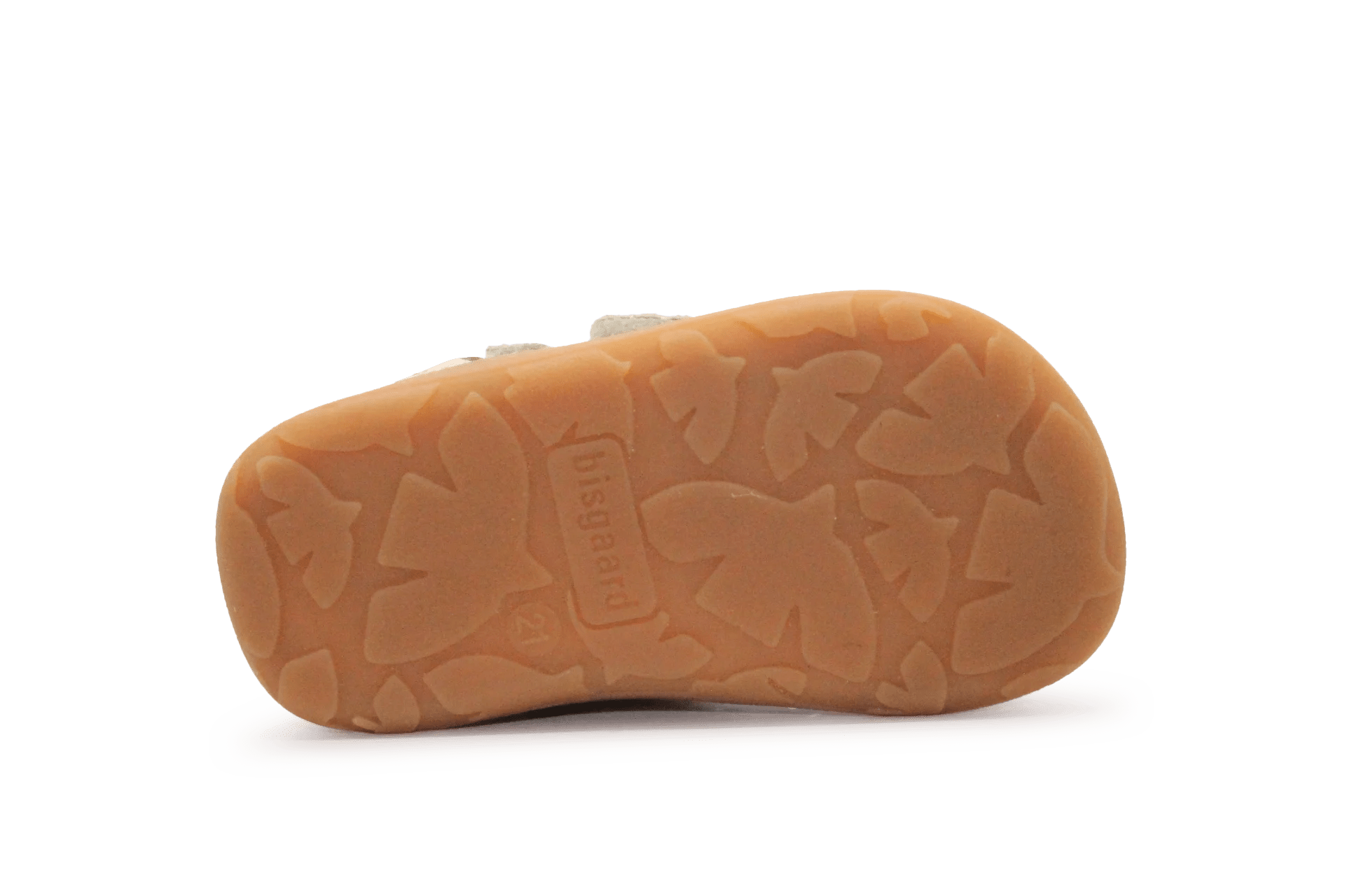 Bisgaard Barefoot Becky Klittenbandschoen - Beige Stippel - hatshoe
