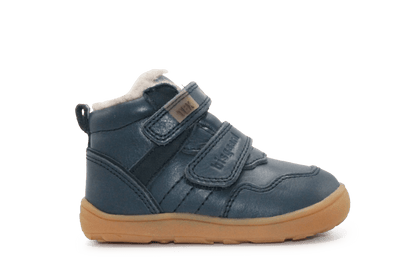 Bisgaard Barefoot Becky Klittenbandschoen - Blauw - hatshoe