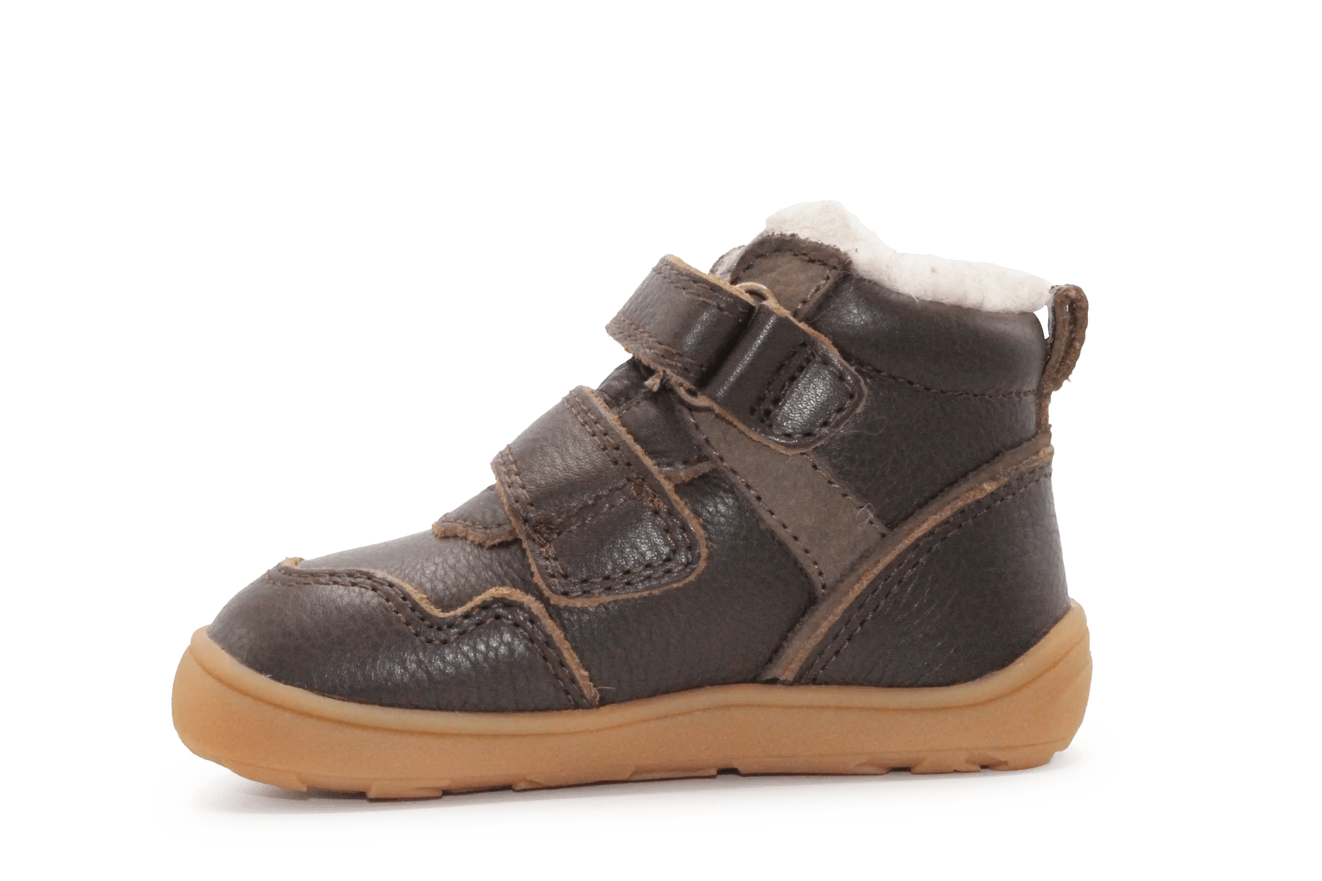 Bisgaard Barefoot Becky Klittenbandschoen - Bruin - hatshoe