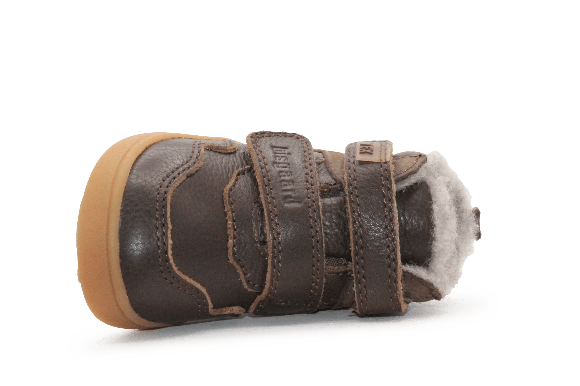 Bisgaard Barefoot Becky Klittenbandschoen - Bruin - hatshoe