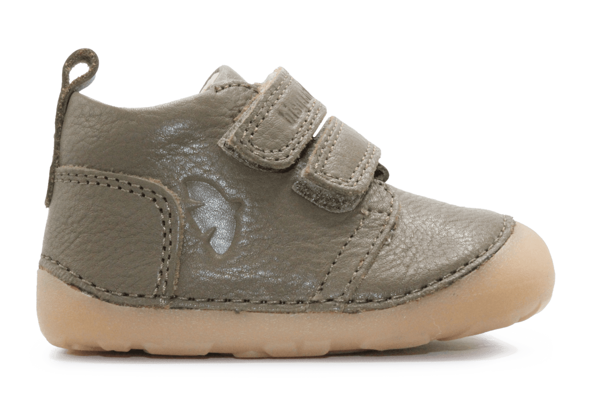 Bisgaard Barefoot Schoenen Carter - Khaki - hatshoe
