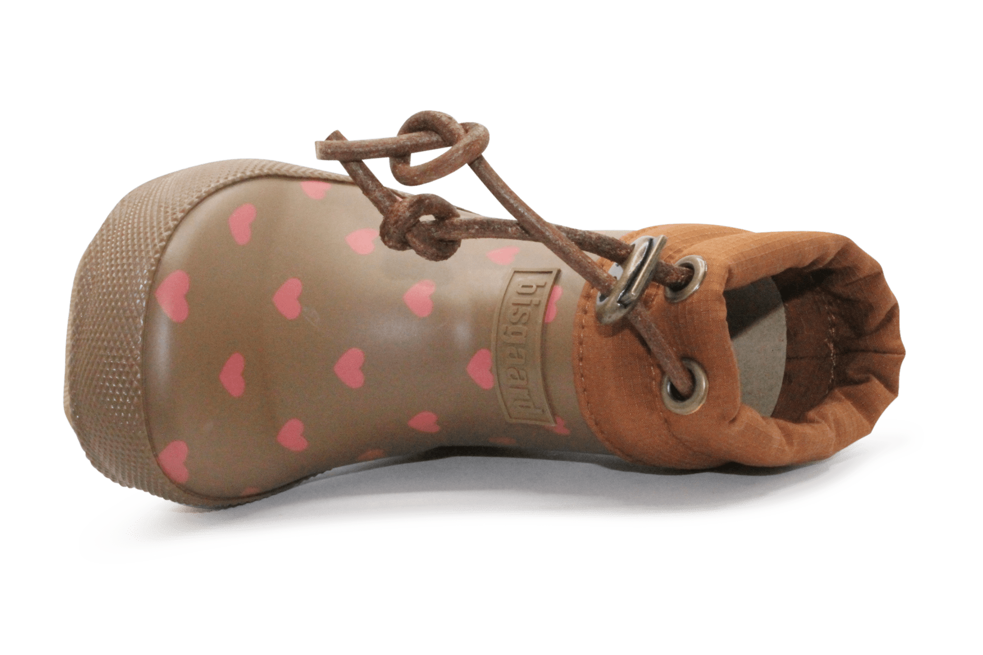 Bisgaard Regenlaars Baby Thermo Heartbeat - Bruin