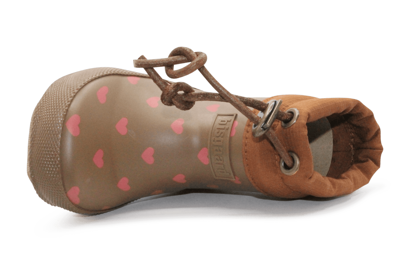 Bisgaard Regenlaars Baby Thermo Heartbeat - Bruin - hatshoe