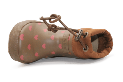 Bisgaard Regenlaars Baby Thermo Heartbeat - Bruin - hatshoe