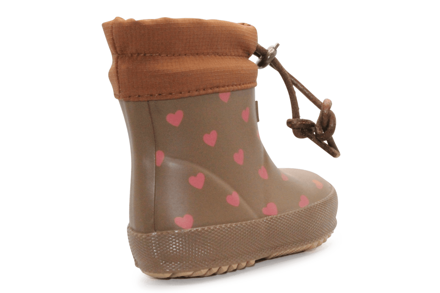 Bisgaard Regenlaars Baby Thermo Heartbeat - Bruin - hatshoe