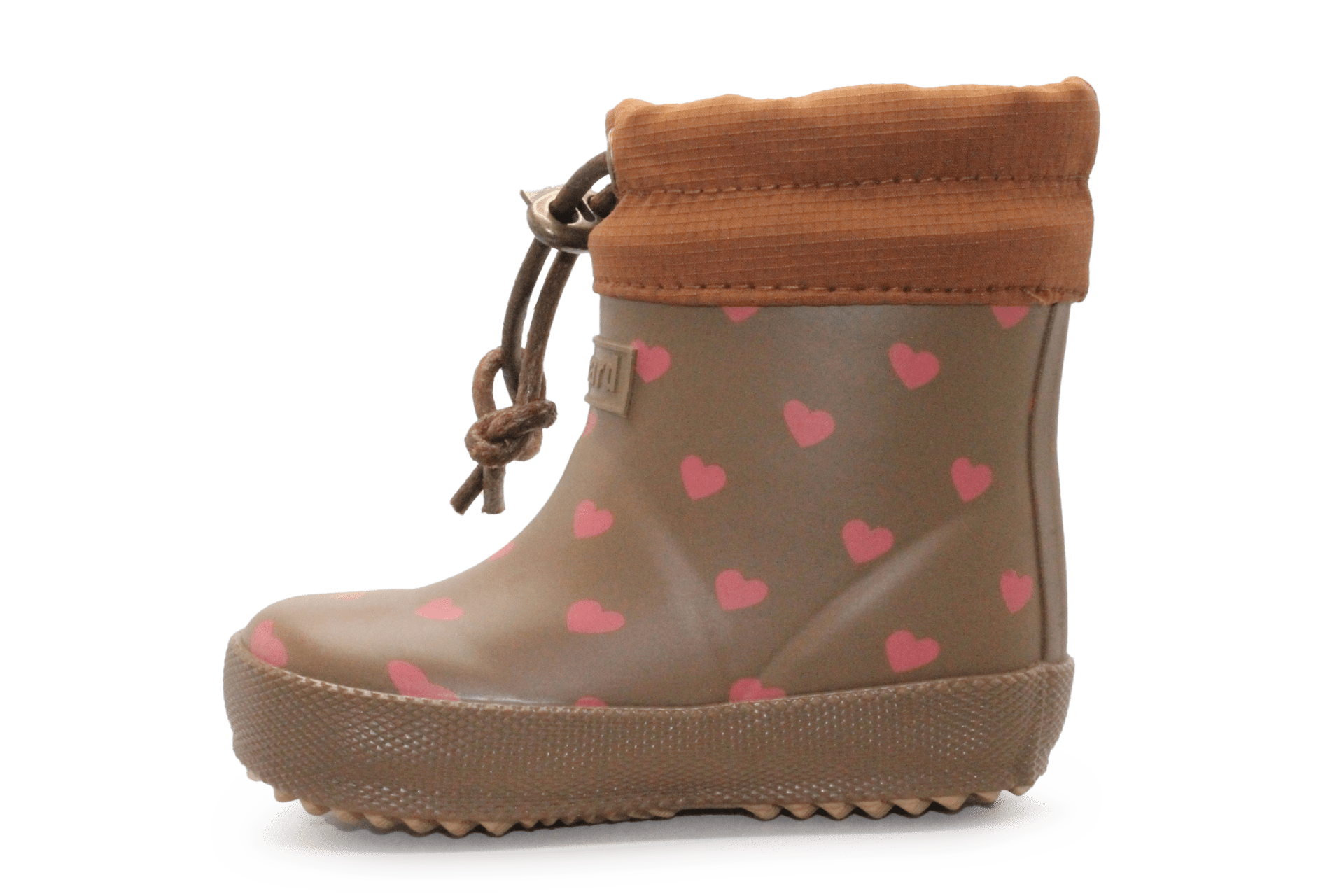 Bisgaard Regenlaars Baby Thermo Heartbeat - Bruin