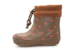 Bisgaard Regenlaars Baby Thermo Heartbeat - Bruin - hatshoe