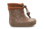 Bisgaard Regenlaars Baby Thermo Heartbeat - Bruin - hatshoe