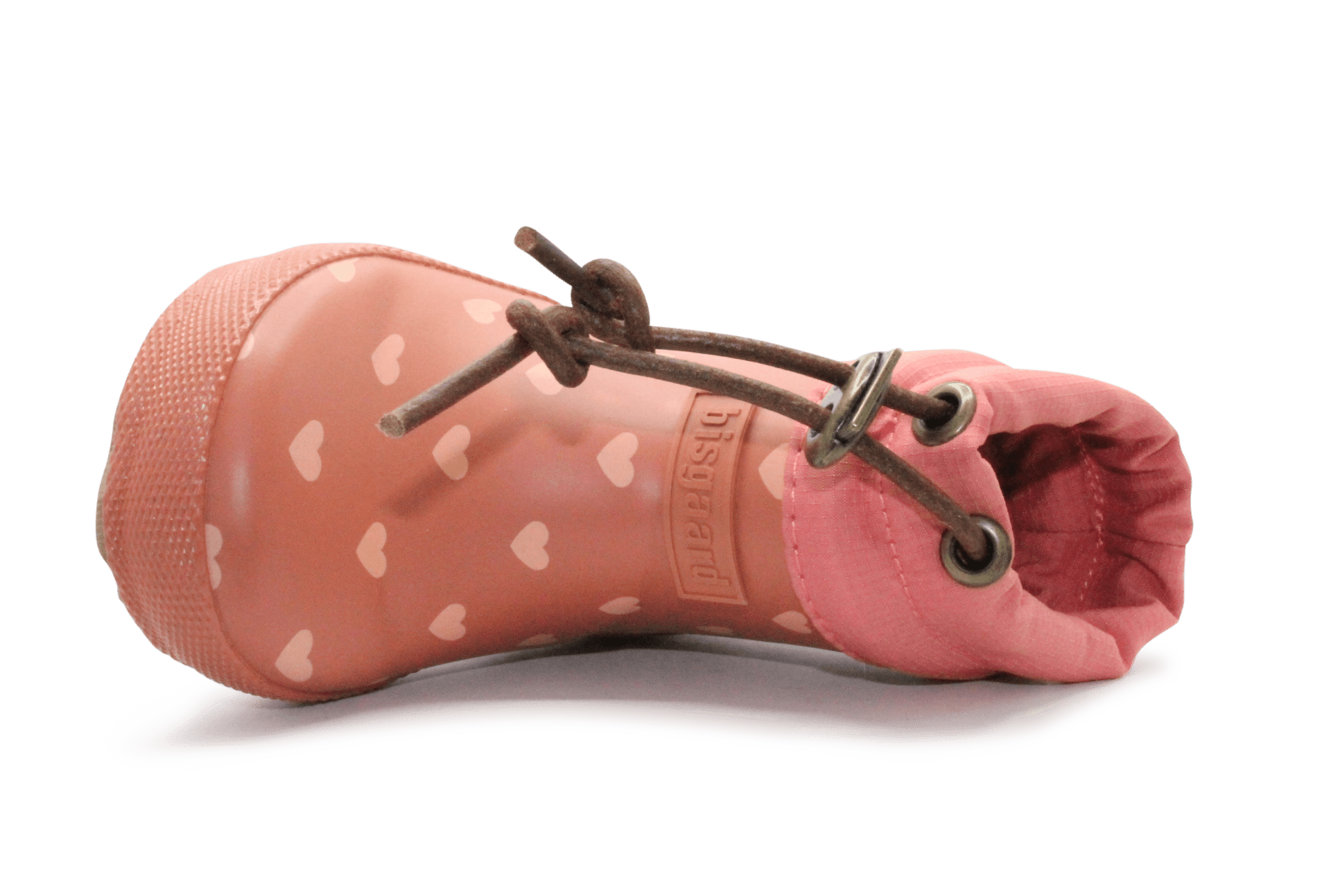 Bisgaard Regenlaars Baby Thermo Heartbeat - Roze - hatshoe