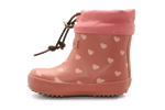 Bisgaard Regenlaars Baby Thermo Heartbeat - Roze - hatshoe