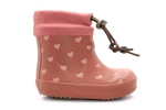 Bisgaard Regenlaars Baby Thermo Heartbeat - Roze - hatshoe