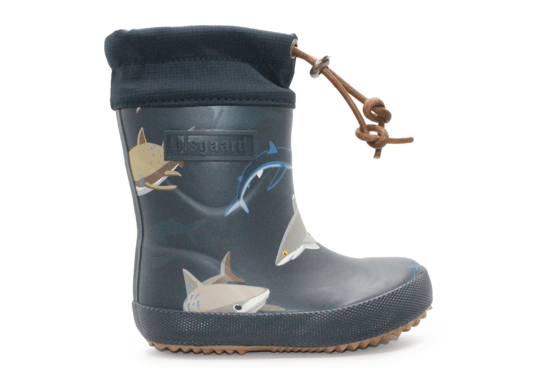 Bisgaard Regenlaars Haai Thermo - Blauw