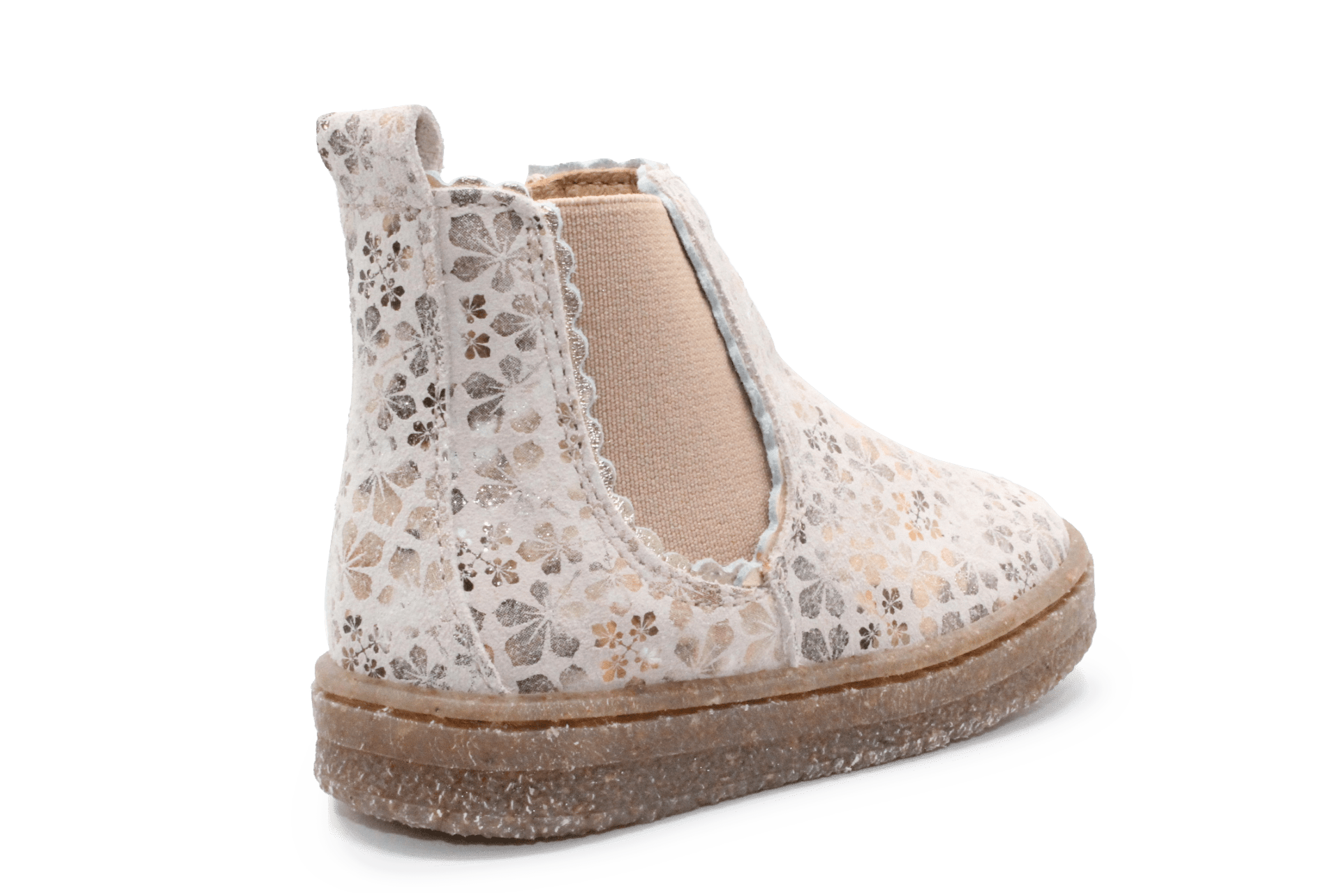 Bisgaard Siggi Laarsje - Roze bloemetjes - hatshoe