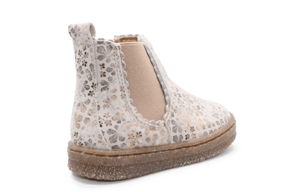 Bisgaard Siggi Laarsje - Roze bloemetjes - hatshoe