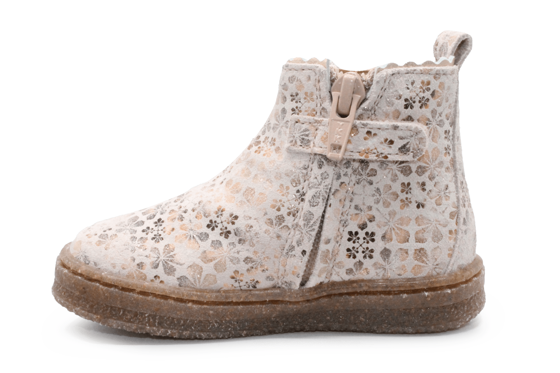 Bisgaard Siggi Laarsje - Roze bloemetjes - hatshoe