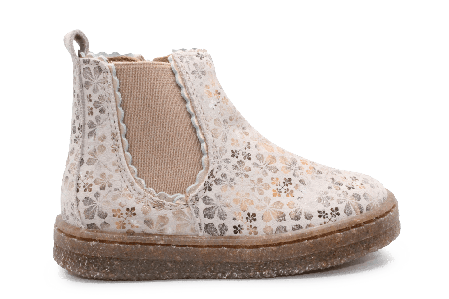 Bisgaard Siggi Laarsje - Roze bloemetjes - hatshoe