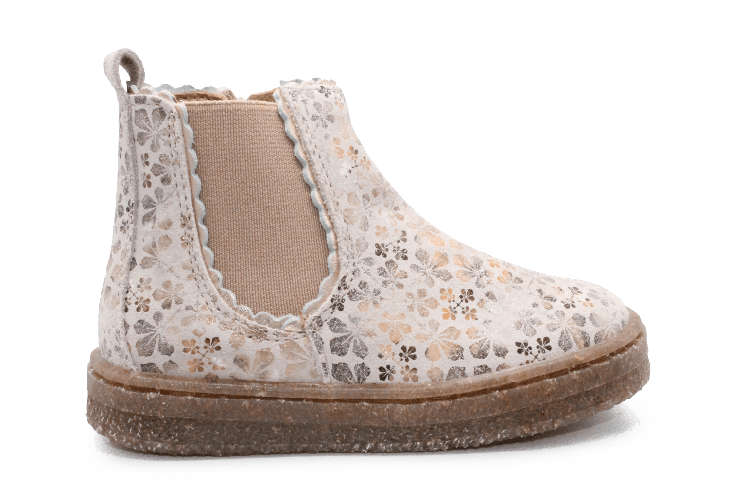 Bisgaard Siggi Laarsje - Roze bloemetjes - hatshoe