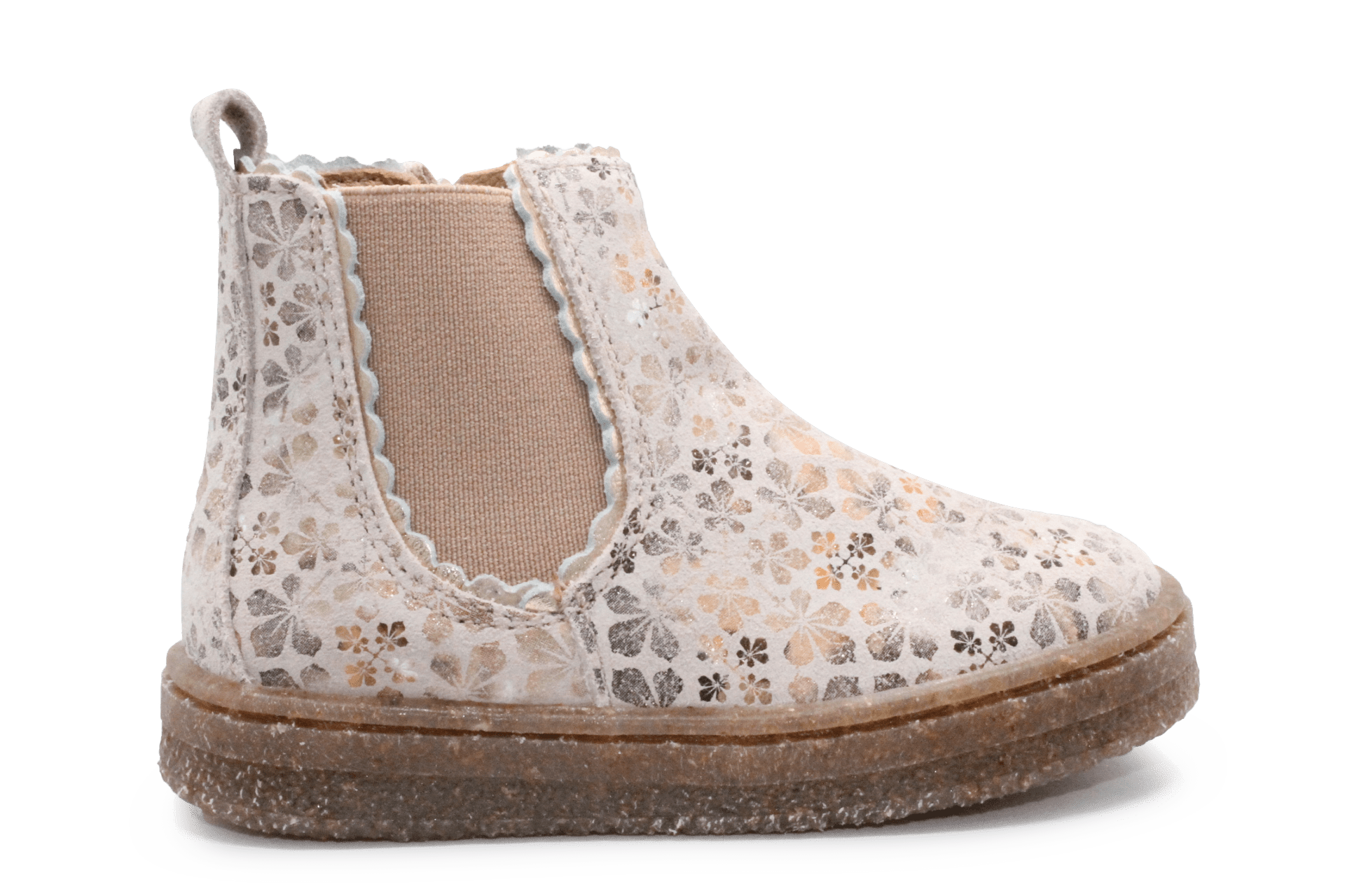 Bisgaard Siggi Laarsje - Roze bloemetjes - hatshoe