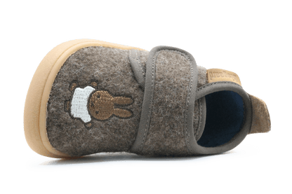 Bisgaard Sloffen Miffy - Donkerbruin - hatshoe